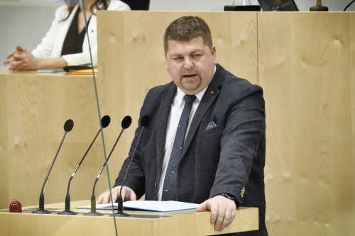 Bundesrat Andreas Spanring (FPÖ) am Wort