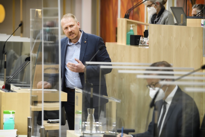 Bundesrat Markus Leinfellner (FPÖ) am Wort