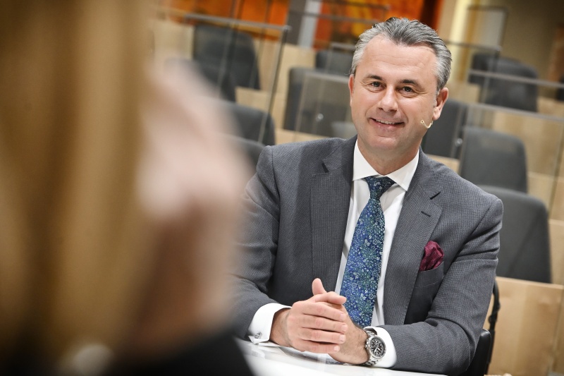 Dritter Nationalratspräsident Norbert Hofer (FPÖ)