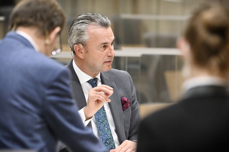 Dritter Nationalratspräsident Norbert Hofer (FPÖ)
