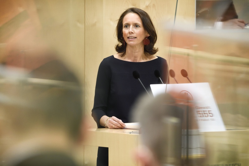 Nationalratsabgeordnete Maria Theresia Niss (ÖVP) am Wort