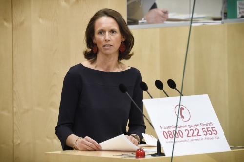 Nationalratsabgeordnete Maria Theresia Niss (ÖVP) am Wort