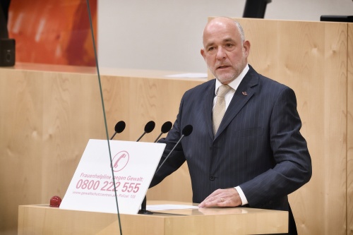 Nationalratsabgeordneter Martin Engelberg (ÖVP) am Wort