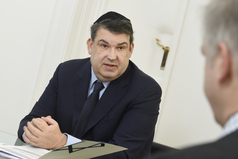 Präsident der Israelitischen Kultusgemeinde Wien Oskar Deutsch