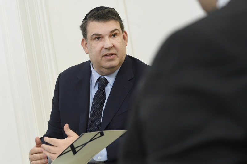 Präsident der Israelitischen Kultusgemeinde Wien Oskar Deutsch