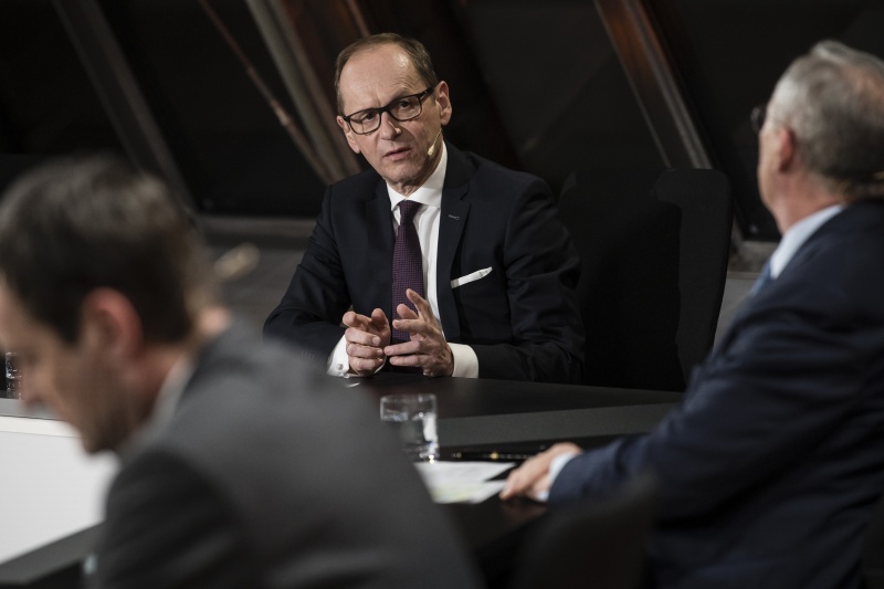 Am Podium: Moderator Gerald Groß