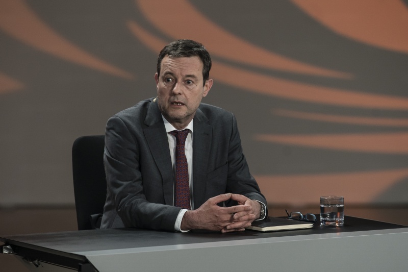 Am Podium: Nationalratsabgeordneter Georg Bürstmayr (GRÜNE)