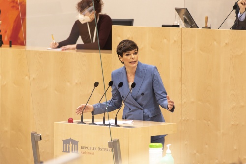 Klubobfrau Pamela Rendi-Wagner (SPÖ) am Wort