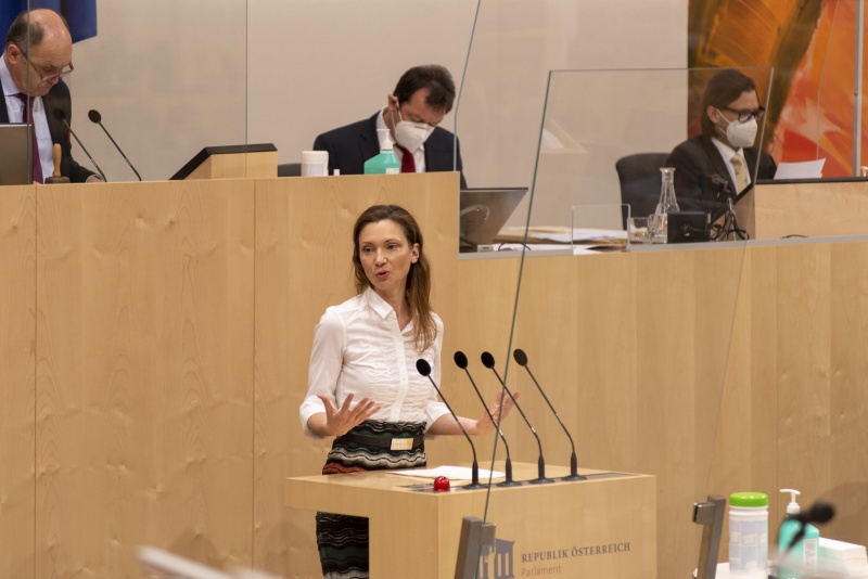 Nationalratsabgeordnete Susanne Fürst (FPÖ) am Wort