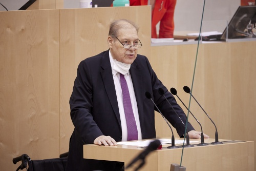 Am Rednerpult Bundesrat Wolfgang Beer (SPÖ)