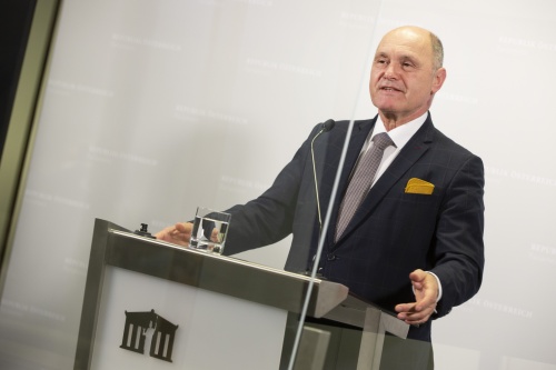 Pressestatement Nationalratspräsident Wolfgang Sobotka (ÖVP)