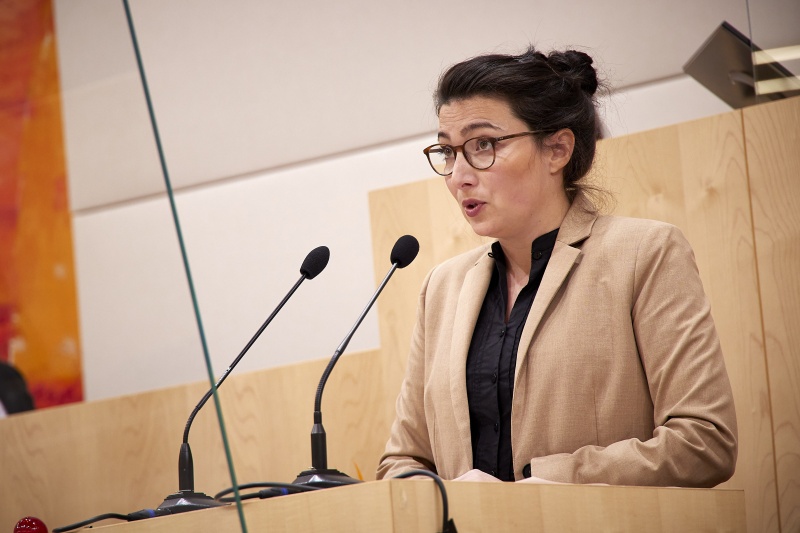 Moderation durch Katharina Graf-Janoska ORF Burgenland