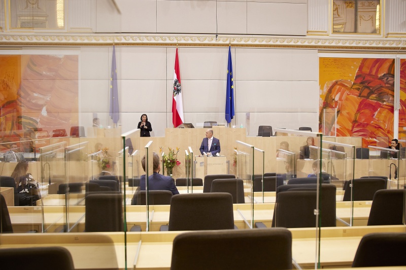 Abschlussworte durch Nationalratspräsident Wolfgang Sobotka (ÖVP)