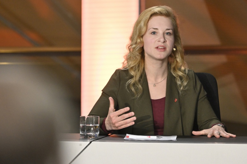 Nationalratsabgeordnete Eva Maria Holzleitner (SPÖ) am Wort