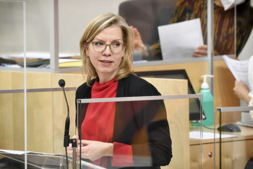 Umweltministerin Leonore Gewessler (GRÜNE)