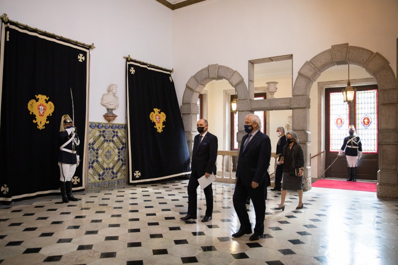 Höflichkeitsbesuch bei Staatspräsident Marcelo Rebelo de Sousa