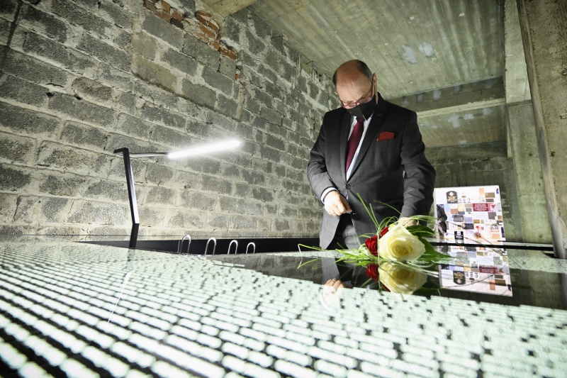 Nationalratspräsident Wolfgang Sobotka (ÖVP) im Raum der Namen