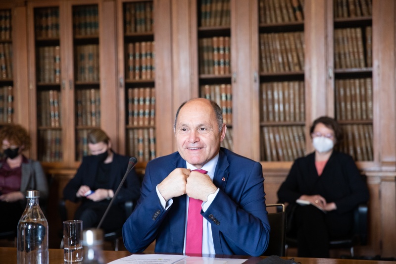 Aussprache. Nationalratspräsident Wolfgang Sobotka