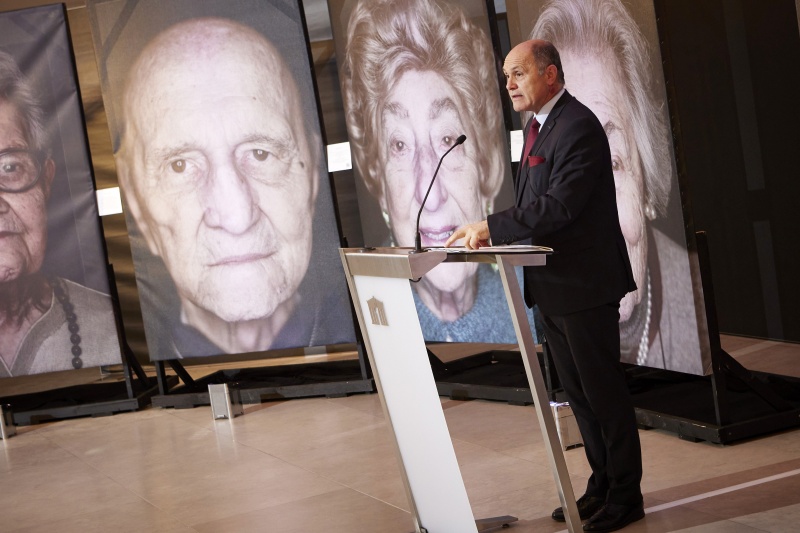 Worte zum Gedenken durch Nationalratspräsident Wolfgang Sobotka (ÖVP)