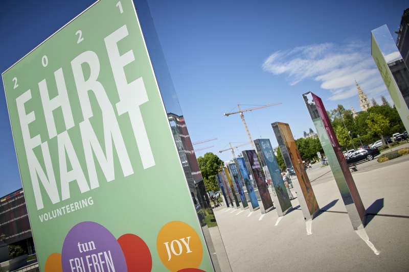 Blick auf die Ausstellung