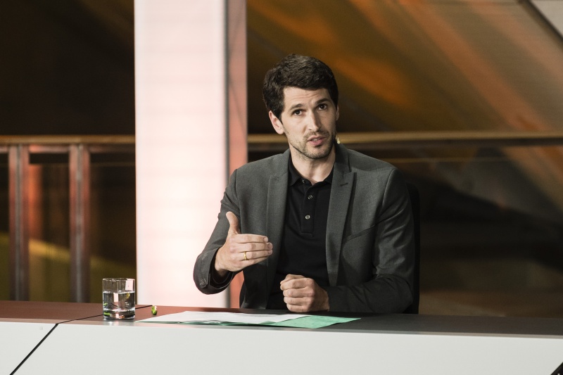 Am Podium: Nationalratsabgeordneter Lukas Hammer (GRÜNE)