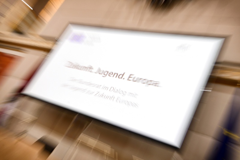 Projektion im Großen Redoutensaal