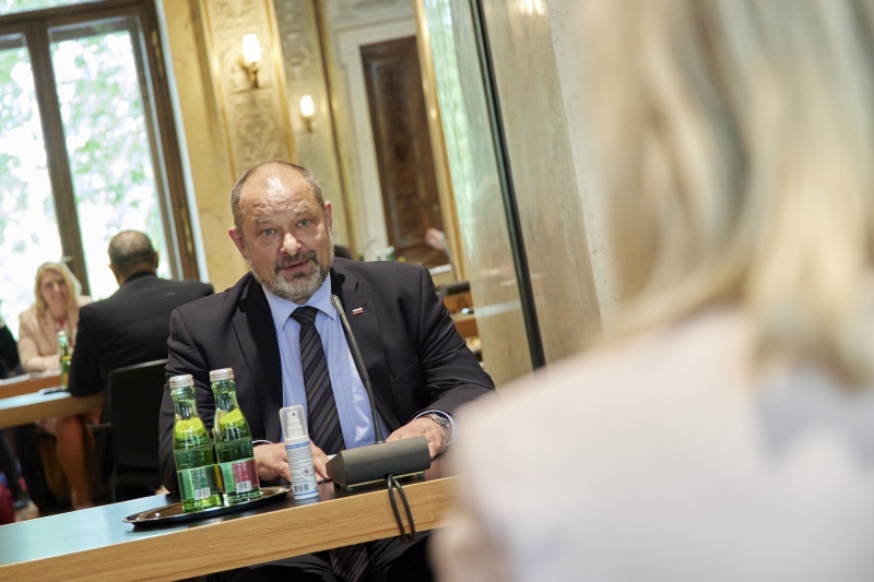 Aussprache, Präsident des slowenischen Staatrsates Alojz Kovšca