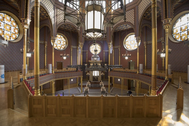 Führung durch die restaurierte Synagoge in der Rumbach Sebestyén Straße