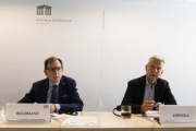 Von links: Bundesratspräsident Christian Buchmann (ÖVP), Nationalratsabgeordneter Reinhold Lopatka (ÖVP)