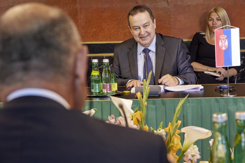 Aussprache. Serbische Parlamentspräsident Ivica Dačić