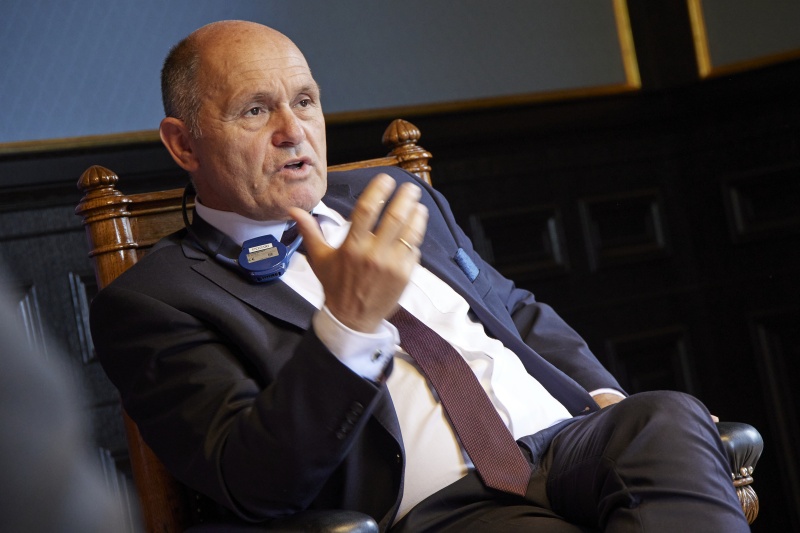 Exklusives Doppelinterview der Präsidenten mit einem Medienvertreter der Austrian Press Agency (APA). Nationalratspräsident Wolfgang Sobotka (ÖVP)