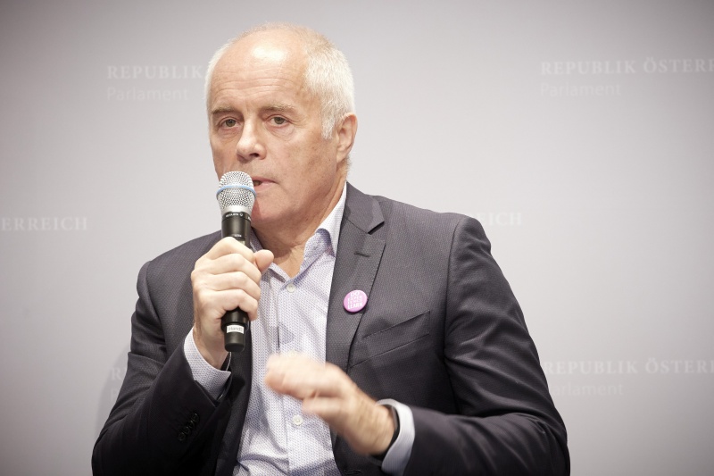 Im Gespräch: Geschäftsführer Interessenvertretung Gemeinnütziger Organisationen, Sprecher Bündnis für Gemeinnützigkeit Franz Neunteufl