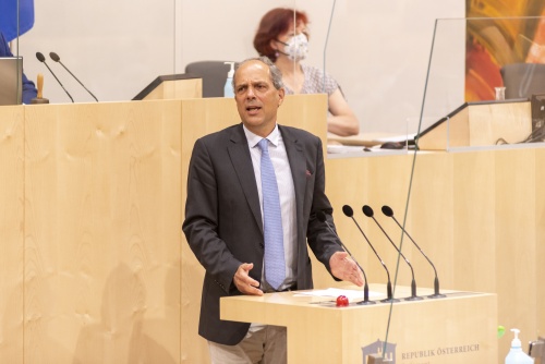Bundesrat Johannes Hübner (FPÖ) am Wort