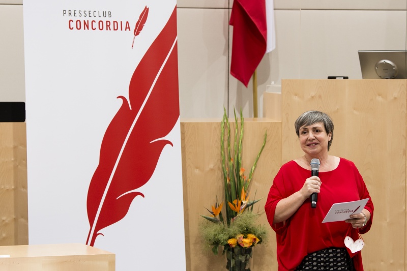 Generalsekretärin des Presseclub Concordia Daniela Kraus
