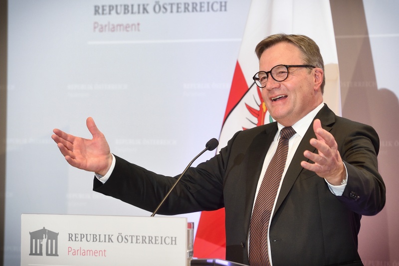 Empfang im Dachfoyer, Ansprache Landeshauptmann Tirol Günther Platter