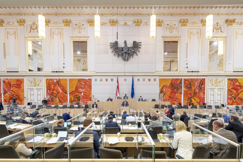 Bundesrat Michael Bernard (FPÖ) am Rednerpult