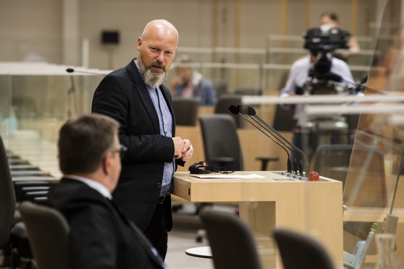 Am Rednerpult: Bundesrat Marco Schreuder (GRÜNE)