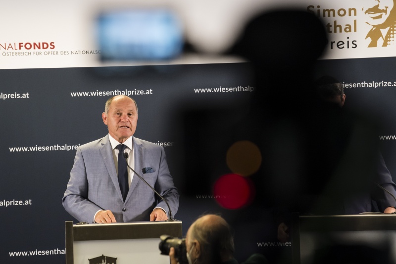 Am Rednerpult: Nationalratspräsident Wolfgang Sobotka (ÖVP)