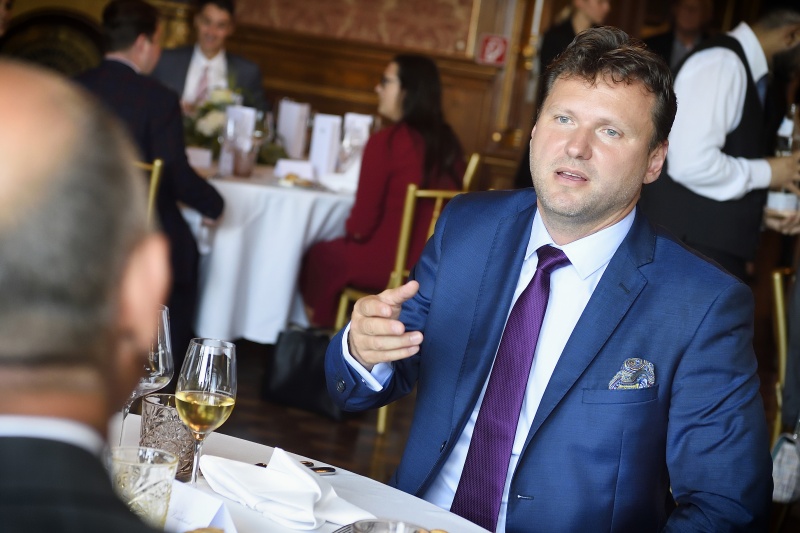 Präsident der tschechischen Abgeordnetenkammer Radek Vondracek während der Aussprache