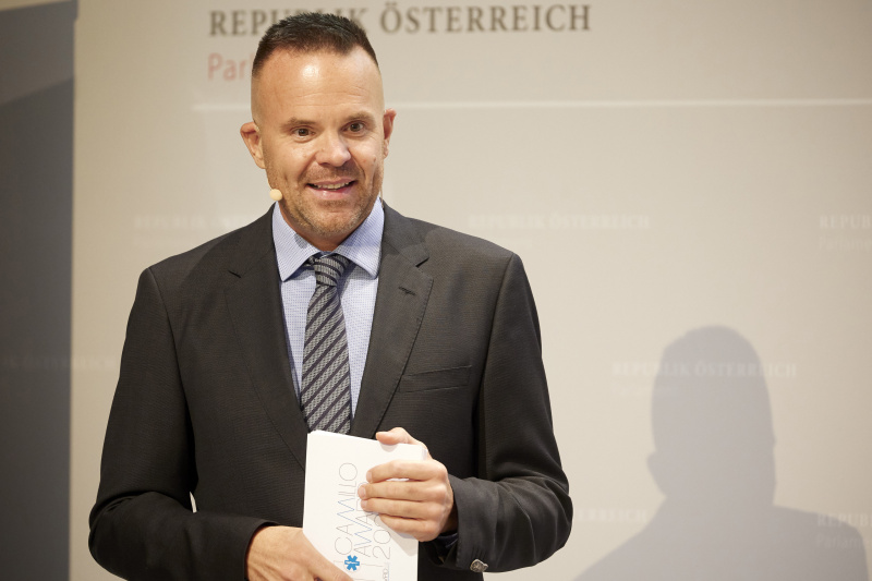 Moderation durch Markus Voglauer ORF Journalist