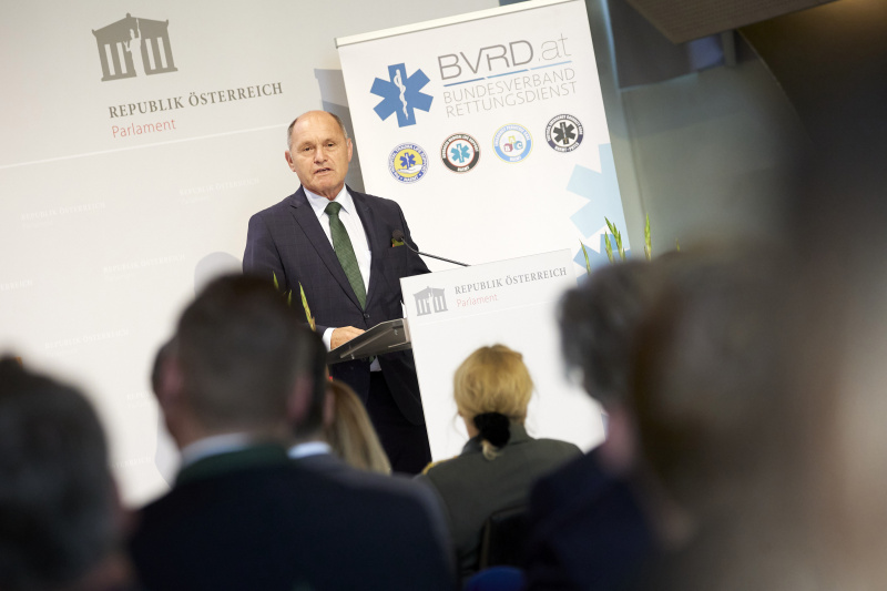 Eröffnungsworte von Nationalratspräsident Wolfgang Sobotka (ÖVP)