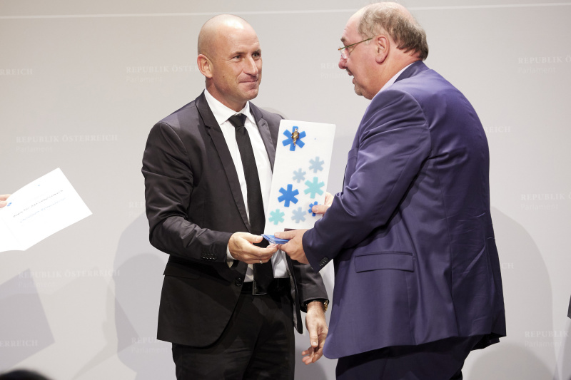 Preis für Lebenswerk an Christoph Redelsteiner FH St. Pölten