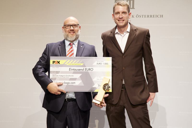 Preisträger Christoph Macho ASBÖ Linz