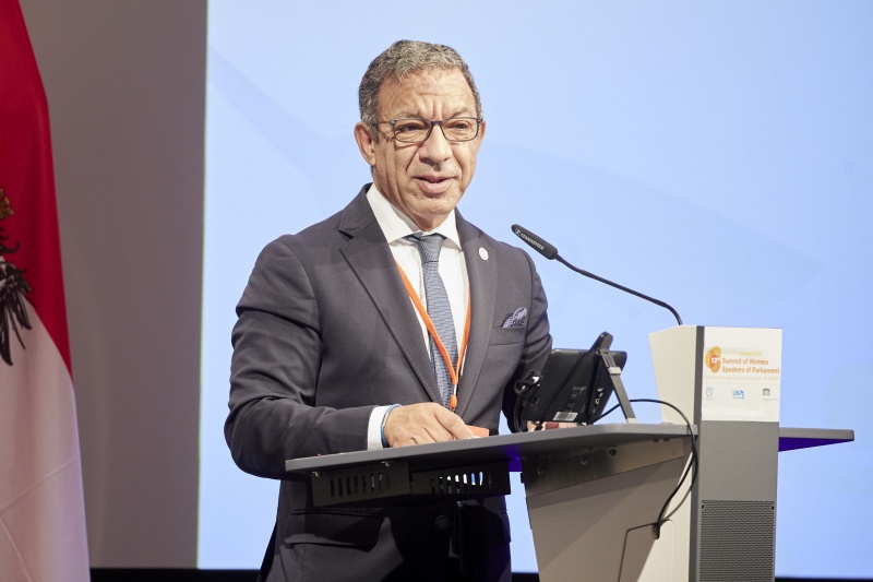 Mr. Duarte Pacheco, President of the Inter-Parliamentary Union