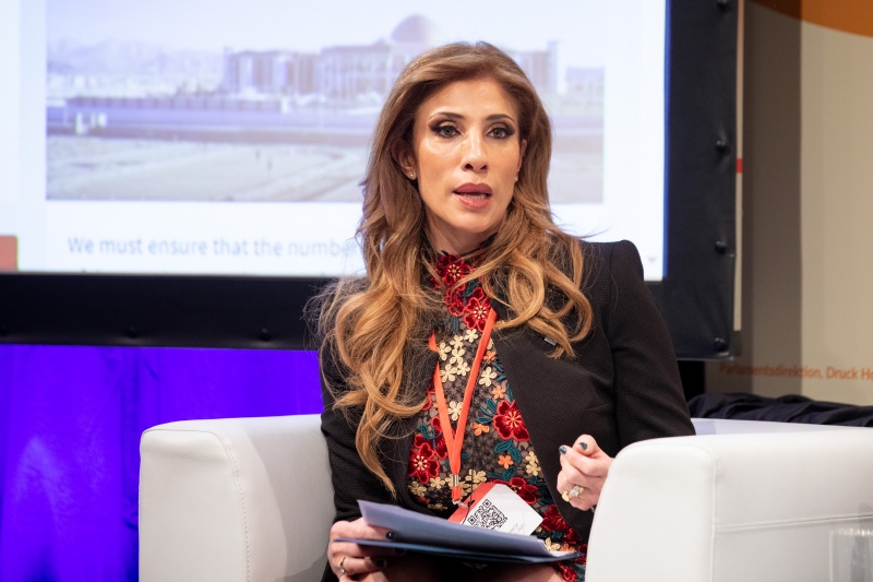 Claudia Ledesma Abdala de Zamora, Provisional President of the Senate – Argentina. Session 1: Women in the pandemic: A tribute to everyday heroes