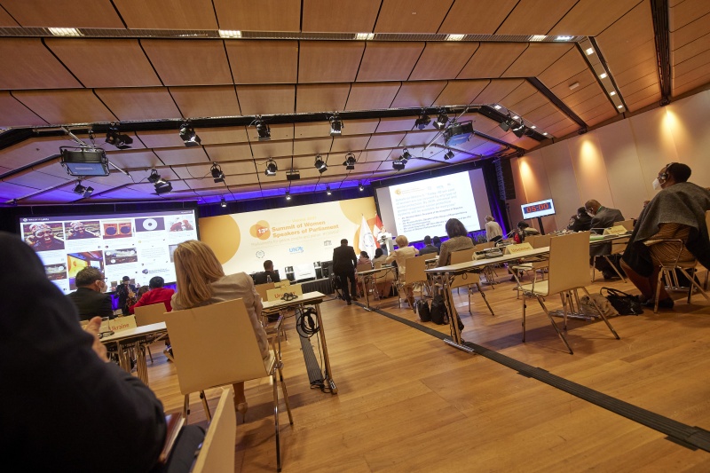 Ms. Tone Wilhelmsen Trøen, Speaker of Parliament (Norway) and Chair of the Summit - Session 1: Women in the pandemic: A tribute to everyday heroes - Motion 3