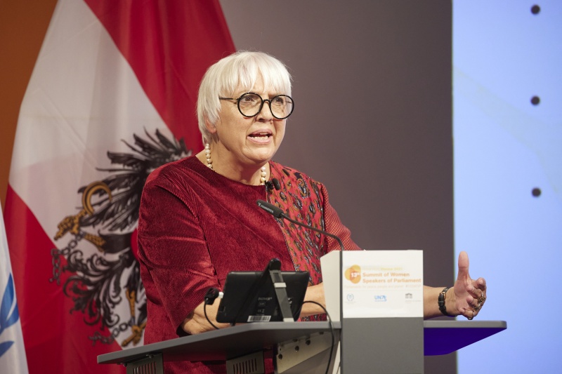 Ms. Claudia Roth, the Vice President of the German Bundestag - Session 2: Women in the post-pandemic recovery: Preserving achievements, furthering progress