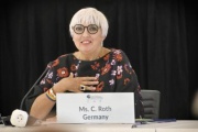 ROTH, Claudia (Ms.), Deputy Speaker of the German Bundestag Subcommittee on Cultural and Education Policy broad .Council of Elders - GERMANY