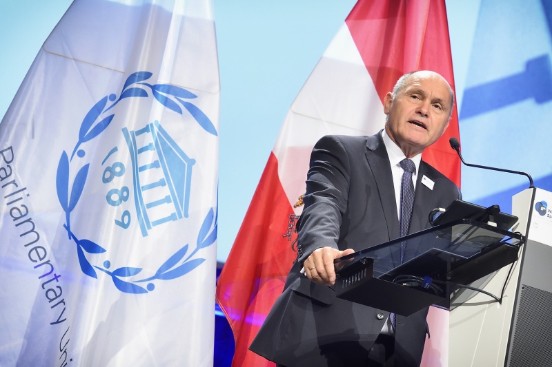 SOBOTKA,Wolfgang (Mr.), Speaker of the Host Parliament - Inaugural session