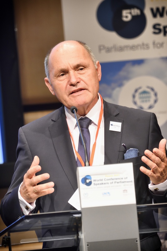 IPU Press-Conference, SOBOTKA,Wolfgang (Mr.), Speaker of the Host Parliament